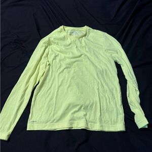 Columbia Light Yellow Long Sleeve Top